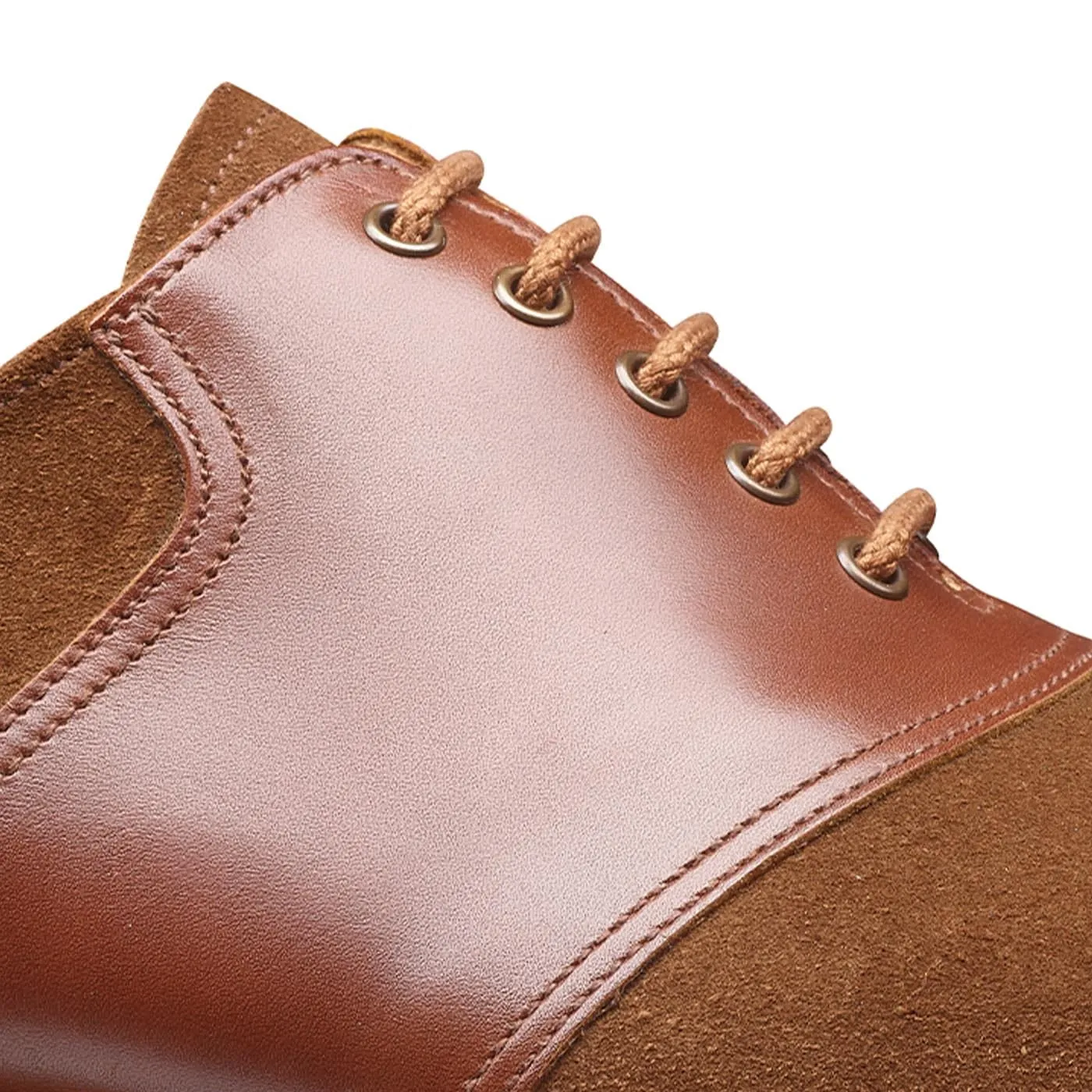 Women??s Dress Oxfords Supportive Fit Penn Snuff Suede & Bracken Calf