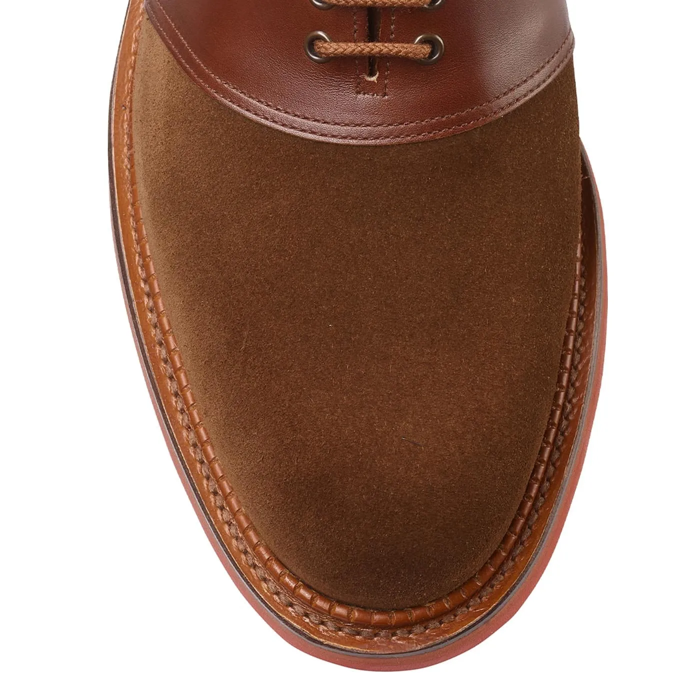 Simple Elegance Timeless Look Penn Snuff Suede & Bracken Calf