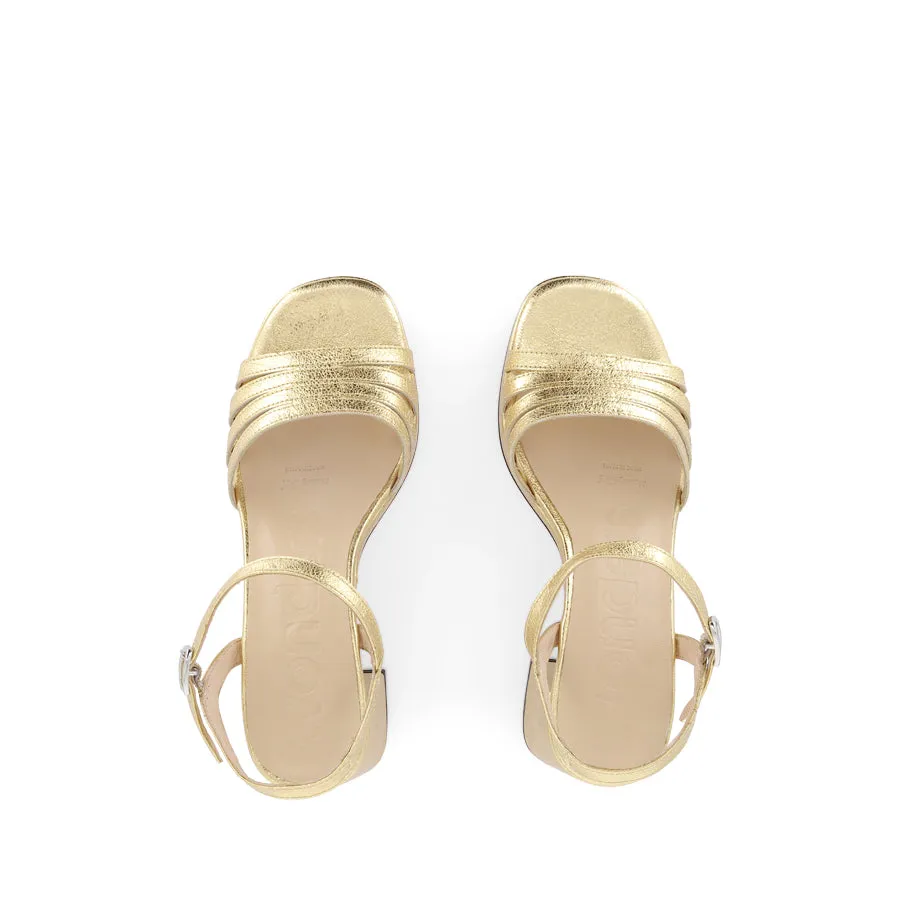 GRETA G-6801 - GOLD LEATHER Supportive