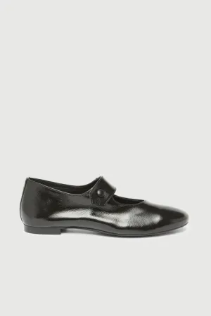Easy To Maintain Greta Mary Janes in Black Patent Leather