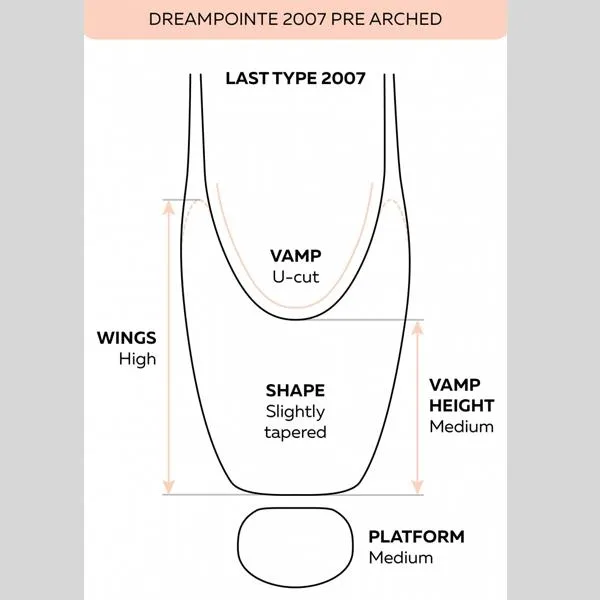Meta Move Synthetic Upper GRISHKO DREAM 2007 POINTE SHOE, SOFT SHANK - #1528