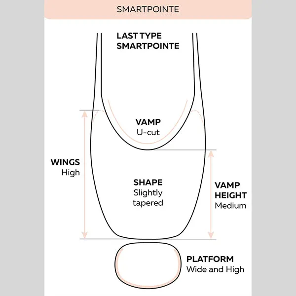 Stable Step GRISHKO SMARTPOINTE POINTE SHOE, SOFT SHANK - #1530