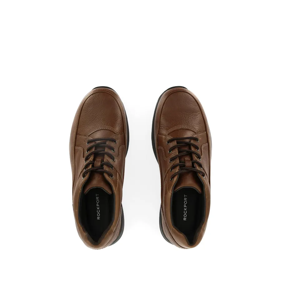 EDGE HILL - BROWN LEATHER Anti Fatigue Footbed Airflow Circulation Channels