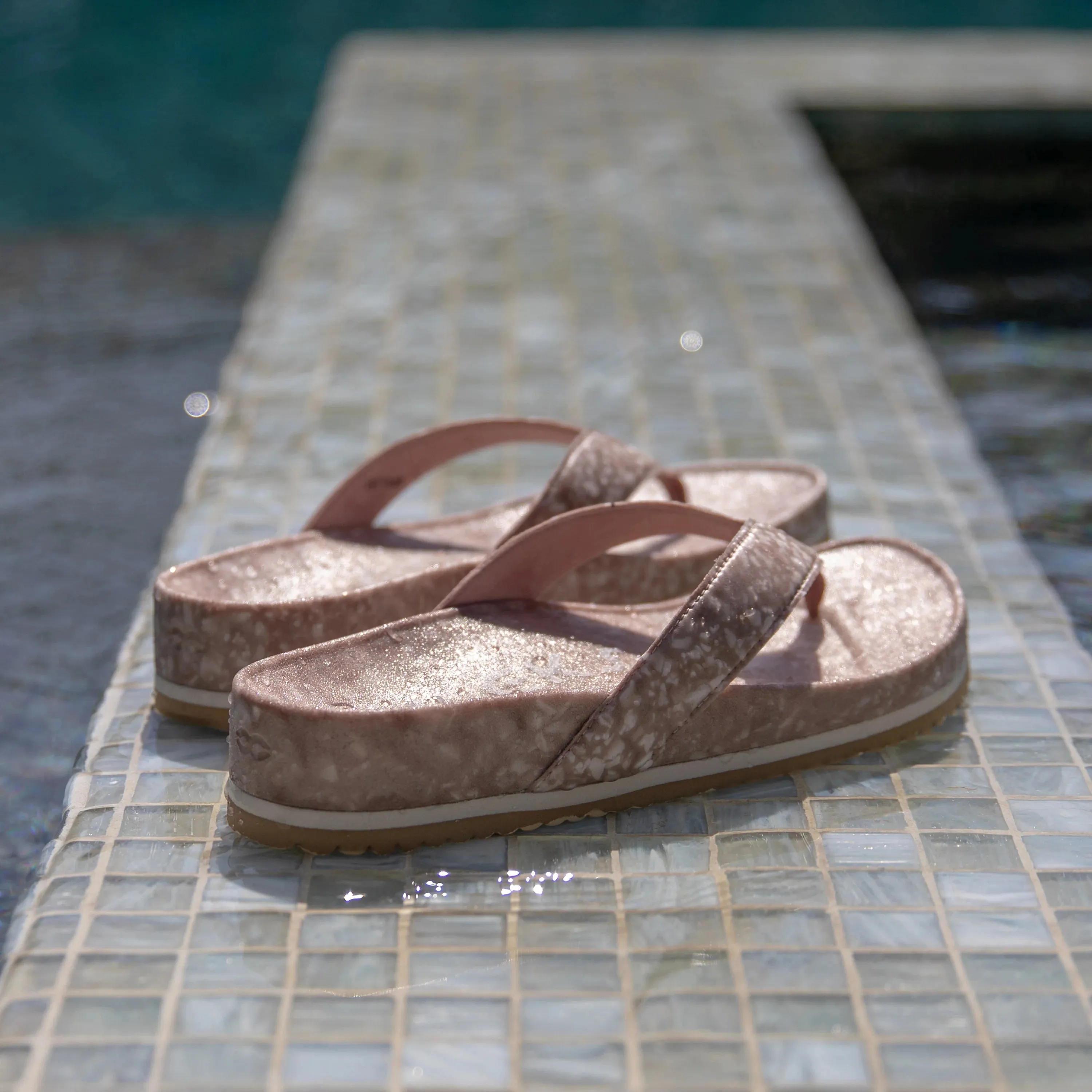 Slip On Style FLEKS THE WEST BEACH FLIP FLOP - BLUSH PINK