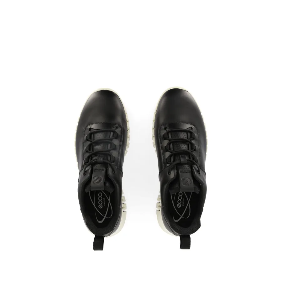 GRUUV M 525204 - BLACK/BLACK LEATHER Impact Softness Quick Dry Materials