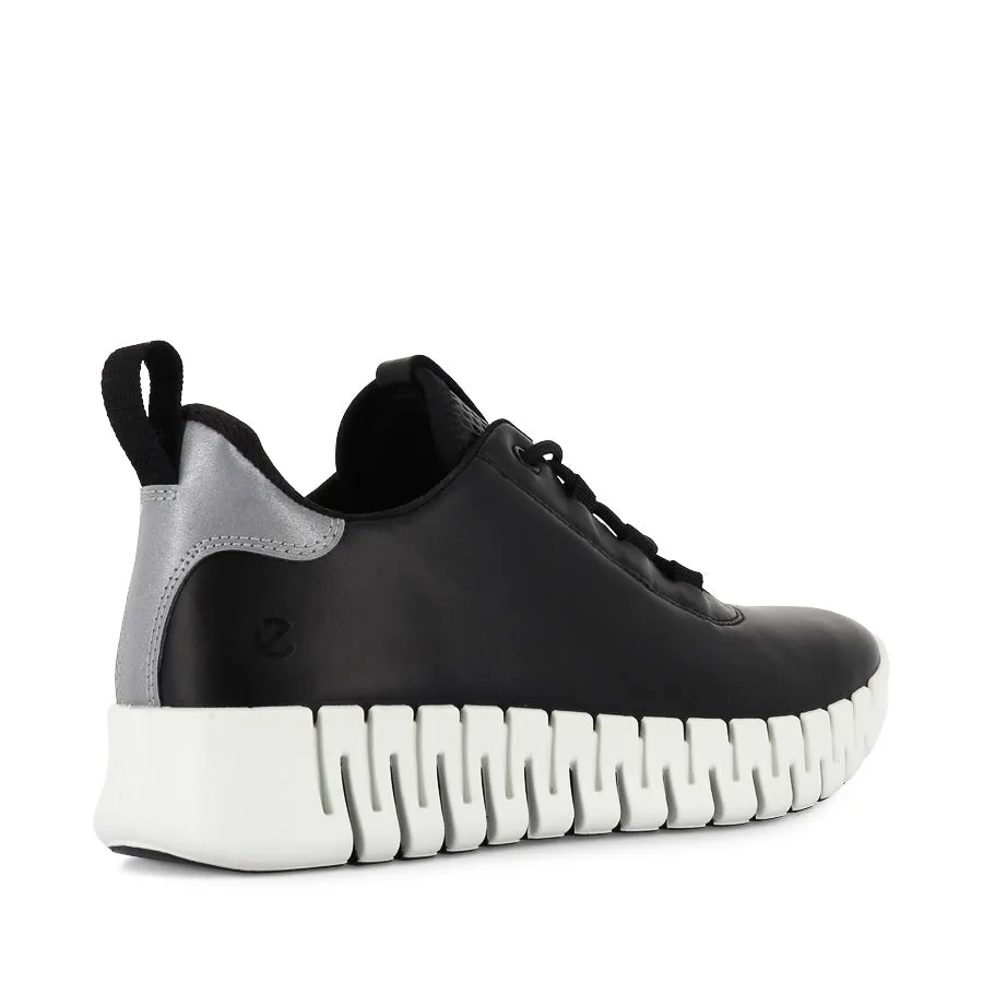 GRUUV W 218203 - BLACK LIGHT GREY LEATHER Foam Flex Agility Boost