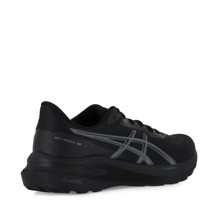 GT-1000 13 (M) - BLACK/STEEL GREY Pressure Distribution System Feel Cool