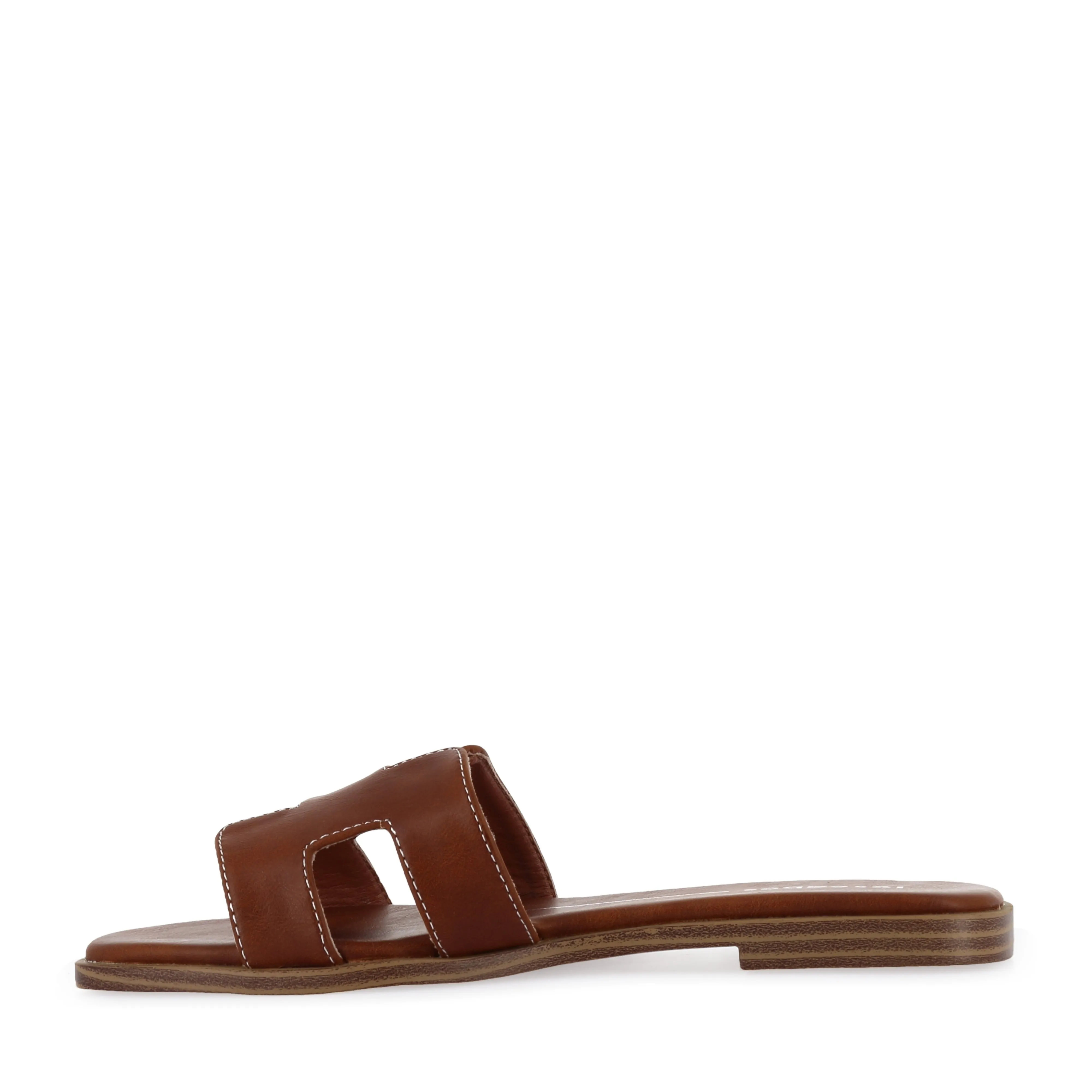 HACETTE - COGNAC Slip Resistant Layer Comfy Step