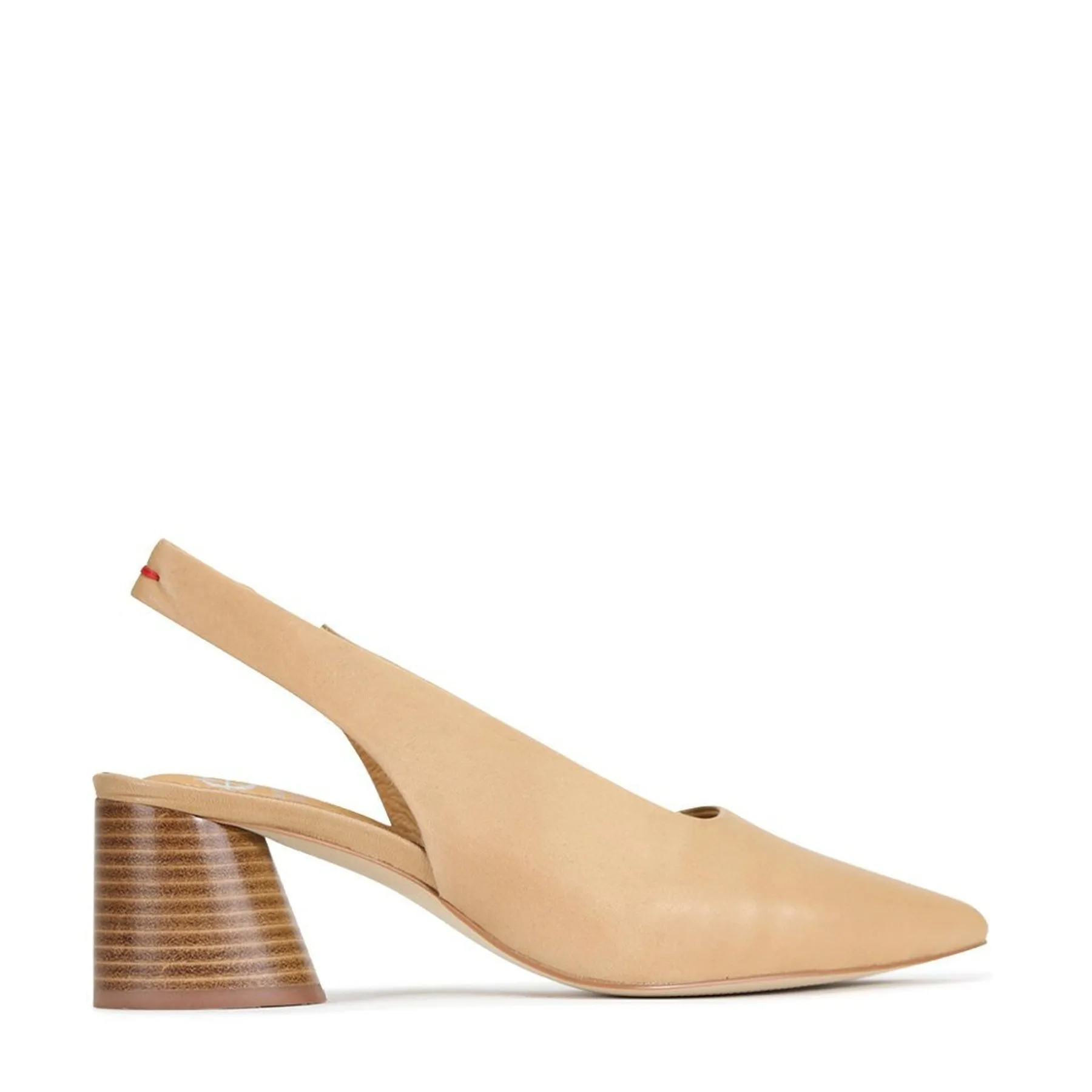 Light Step Design Everyday Go HALES LEATHER SLINGBACK HEELS