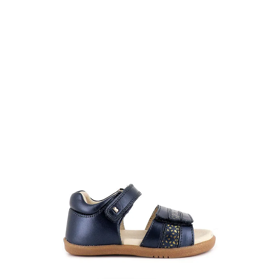 Daily Casual Low Heel HAMPTON I-WALK - NAVY COMET LEATHER