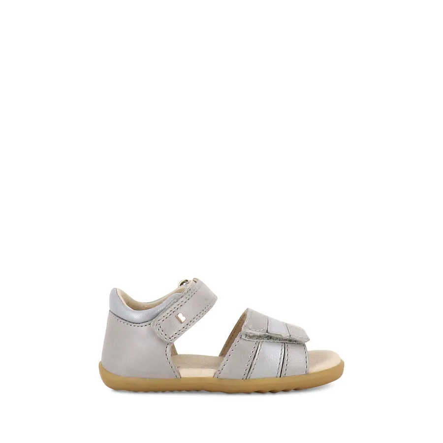 Easy Walk HAMPTON STEP UP - SILVER PEARL/SILVER LEATHER