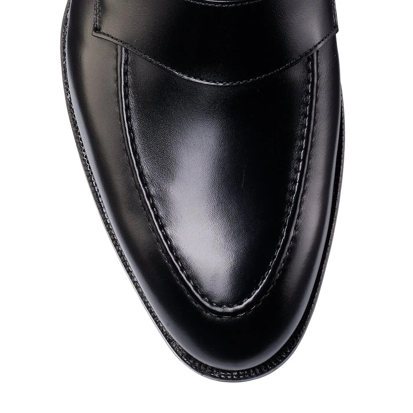 Harcourt Black Calf Clear Move Heel Strong