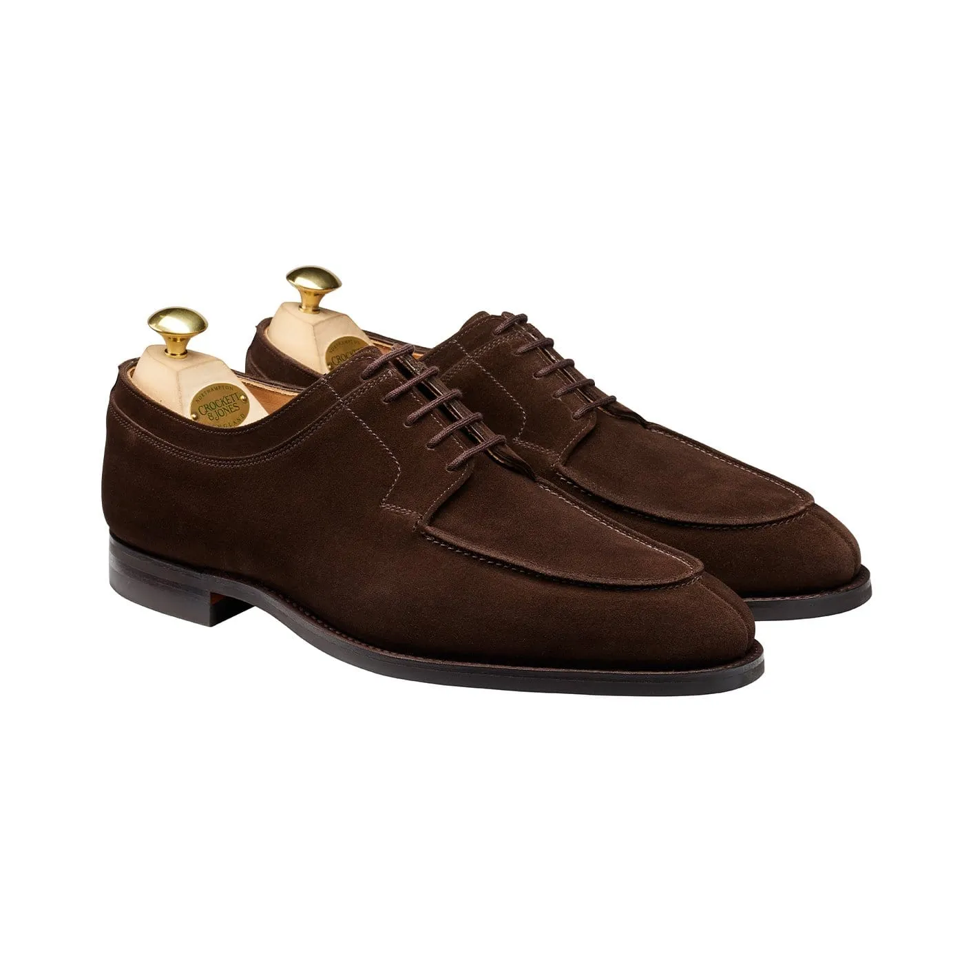 Even Walk Mountain Path Hardwick Dark Brown Suede