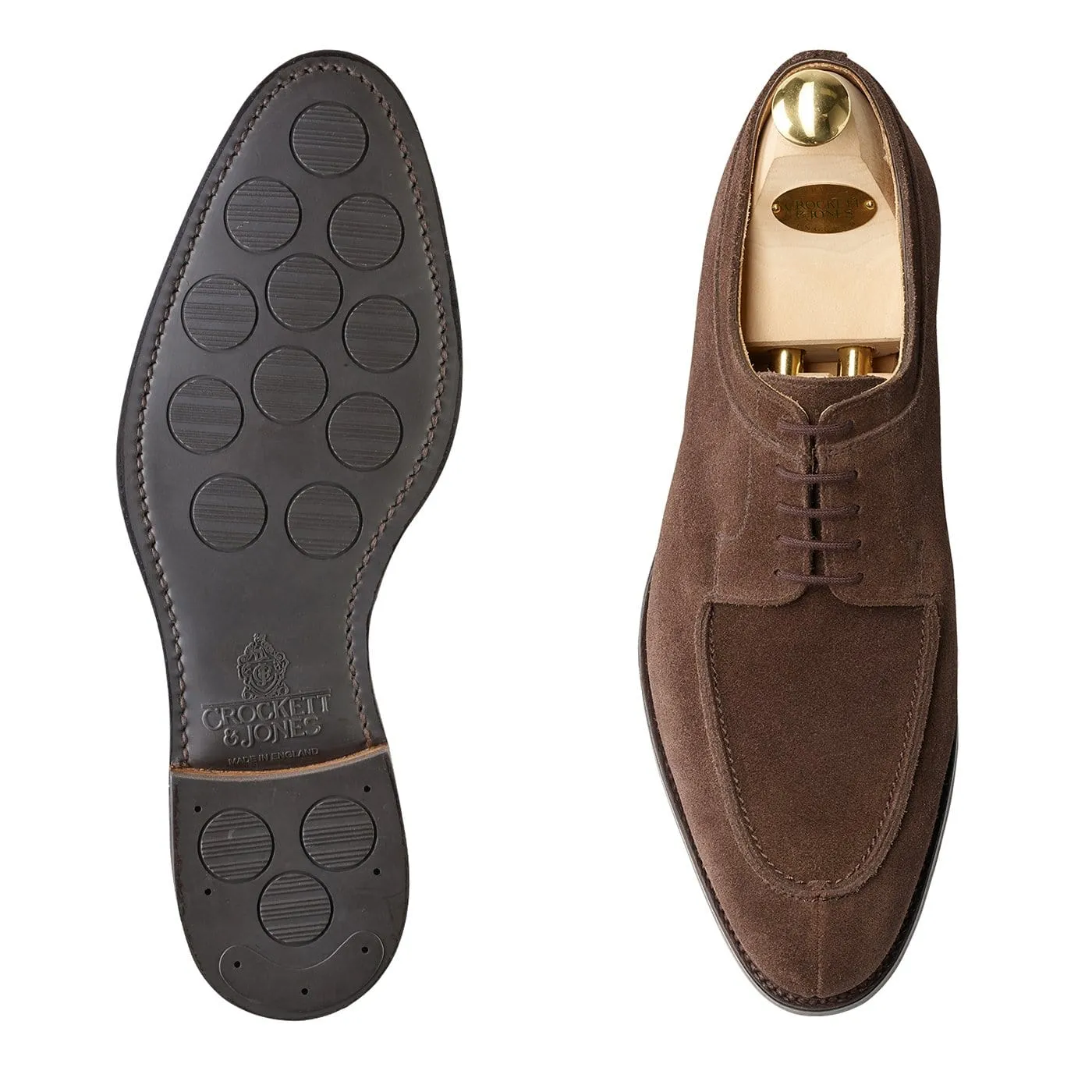 Hardwick Dark Brown Suede Timeless Footwear Design Long Lasting