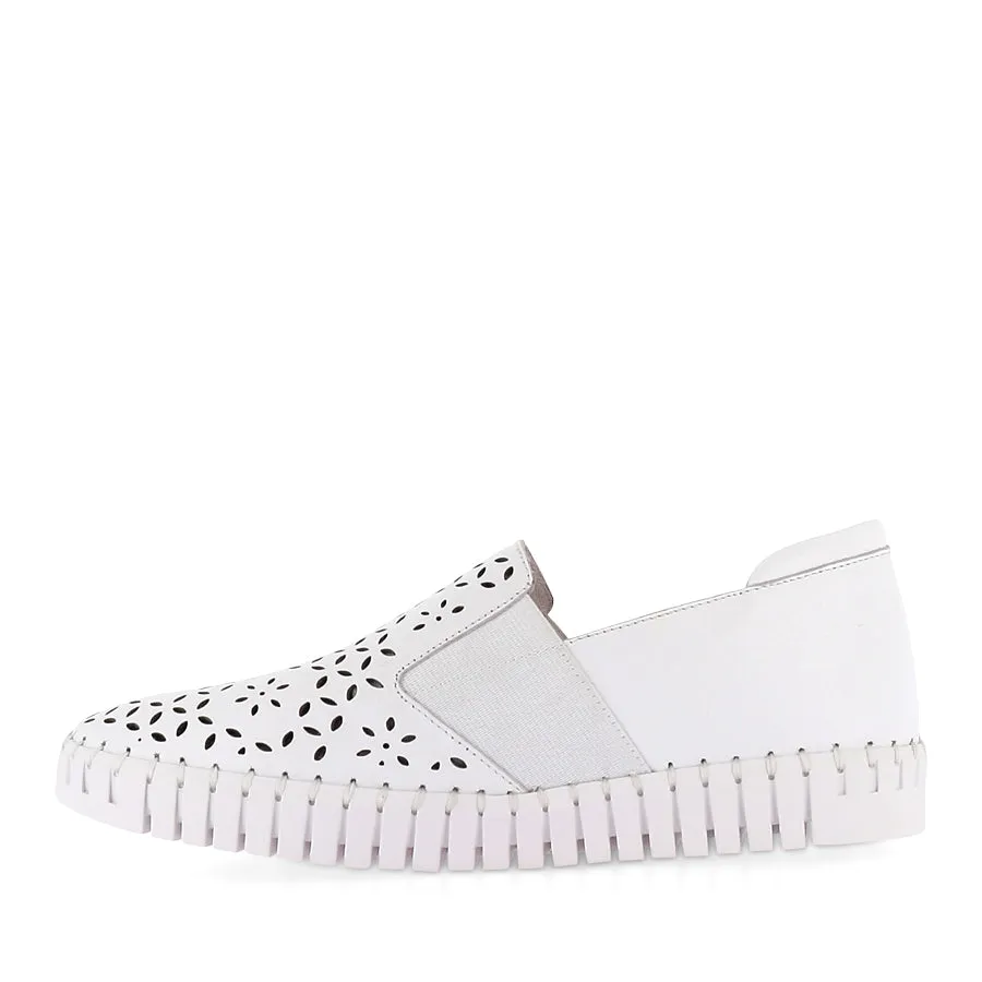 Neutral Motion Control HAREL - WHITE LEATHER