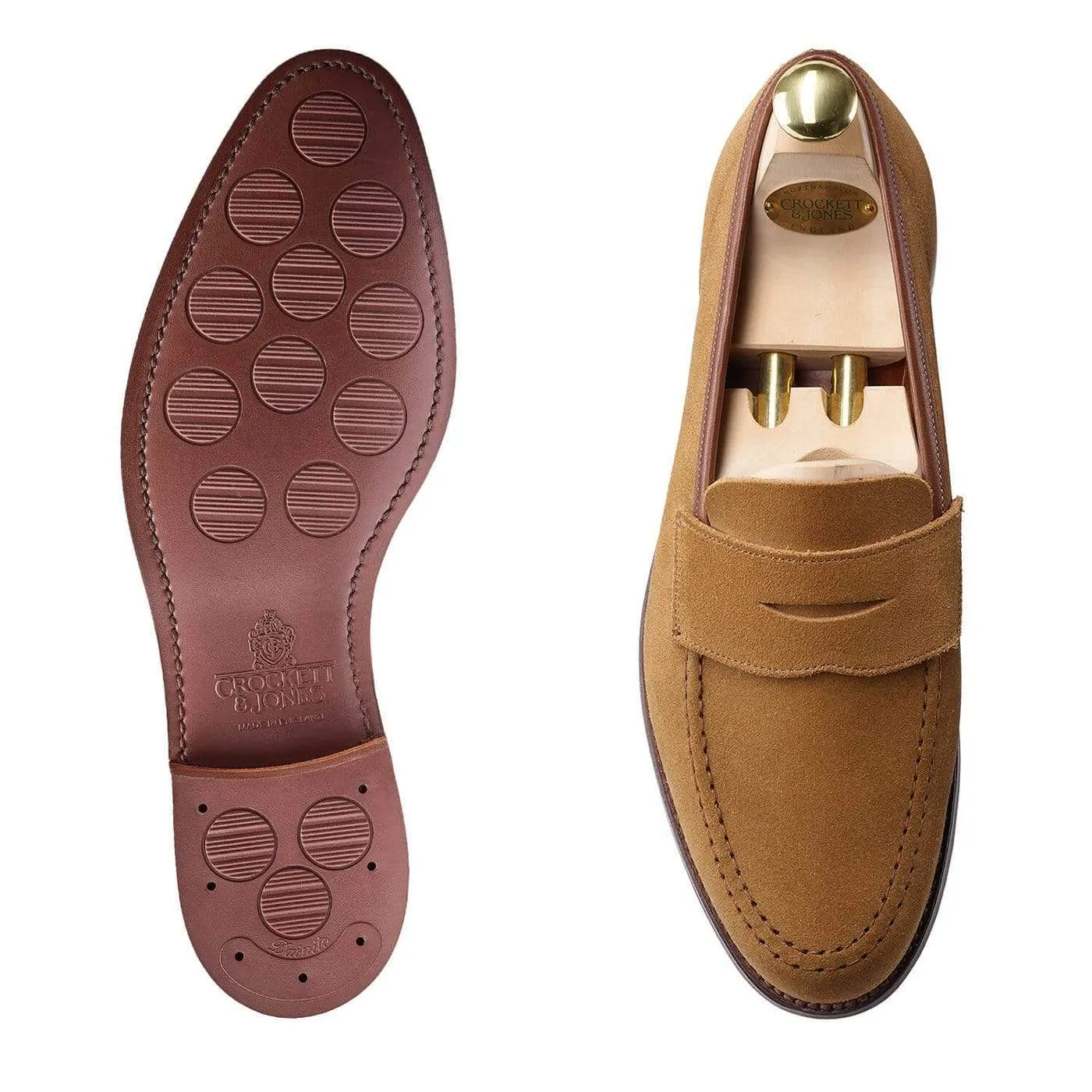 Harvard 2 Camel Suede Light Stroll Chic Appearance