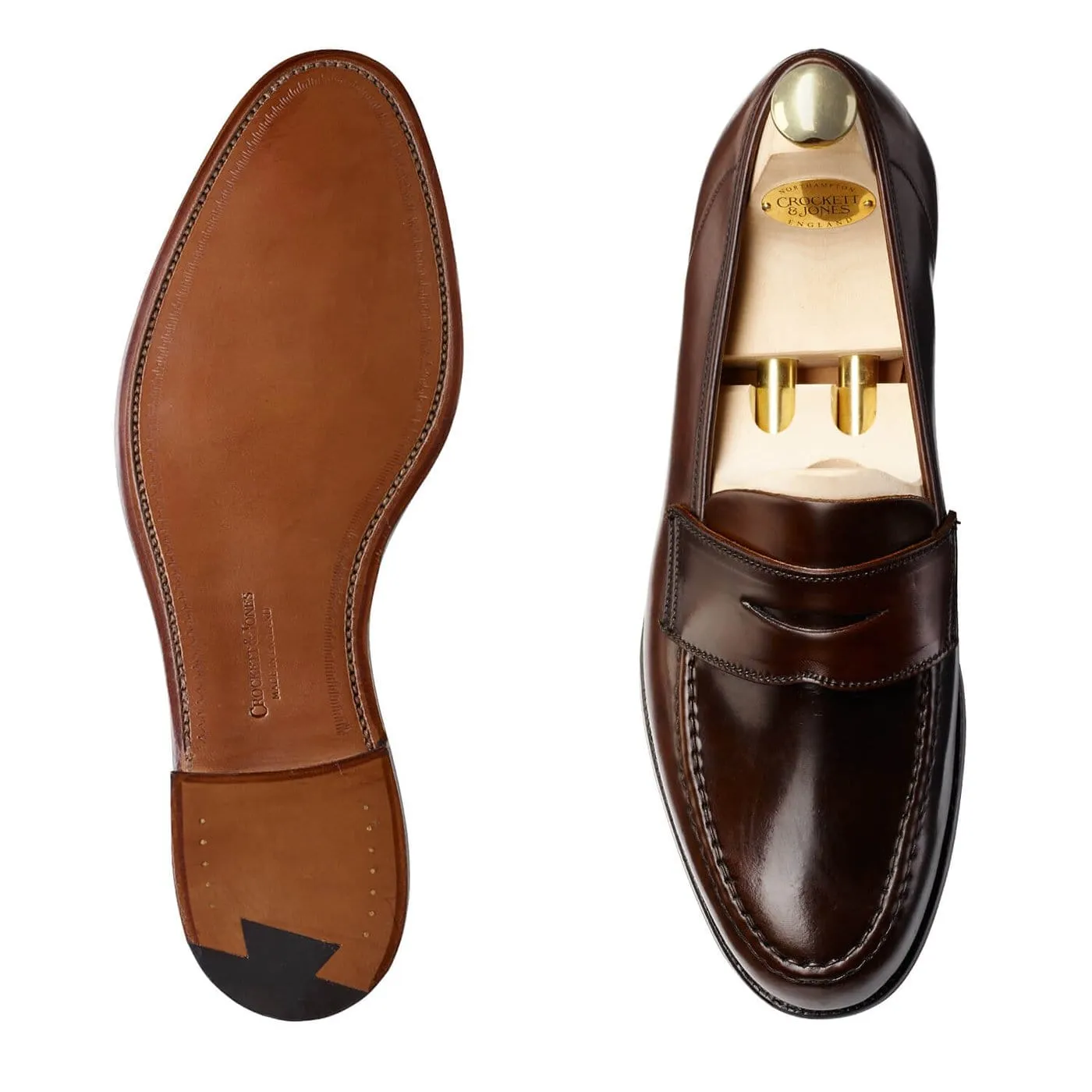 Harvard Dark Brown Cordovan Commute Easy