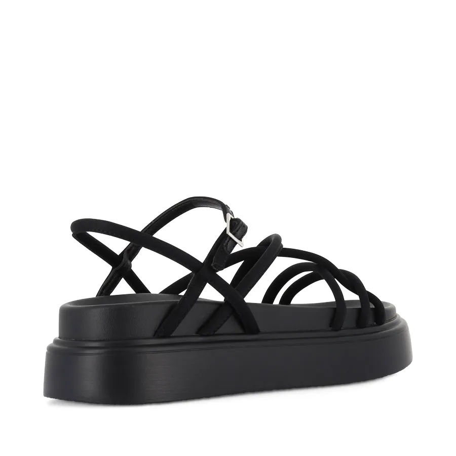 Shiny Gem adjustable shoes JETT - BLACK SCUBA