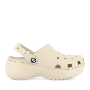 CLASSIC PLATFORM CLOG - BONE Comfort Walk Shoes