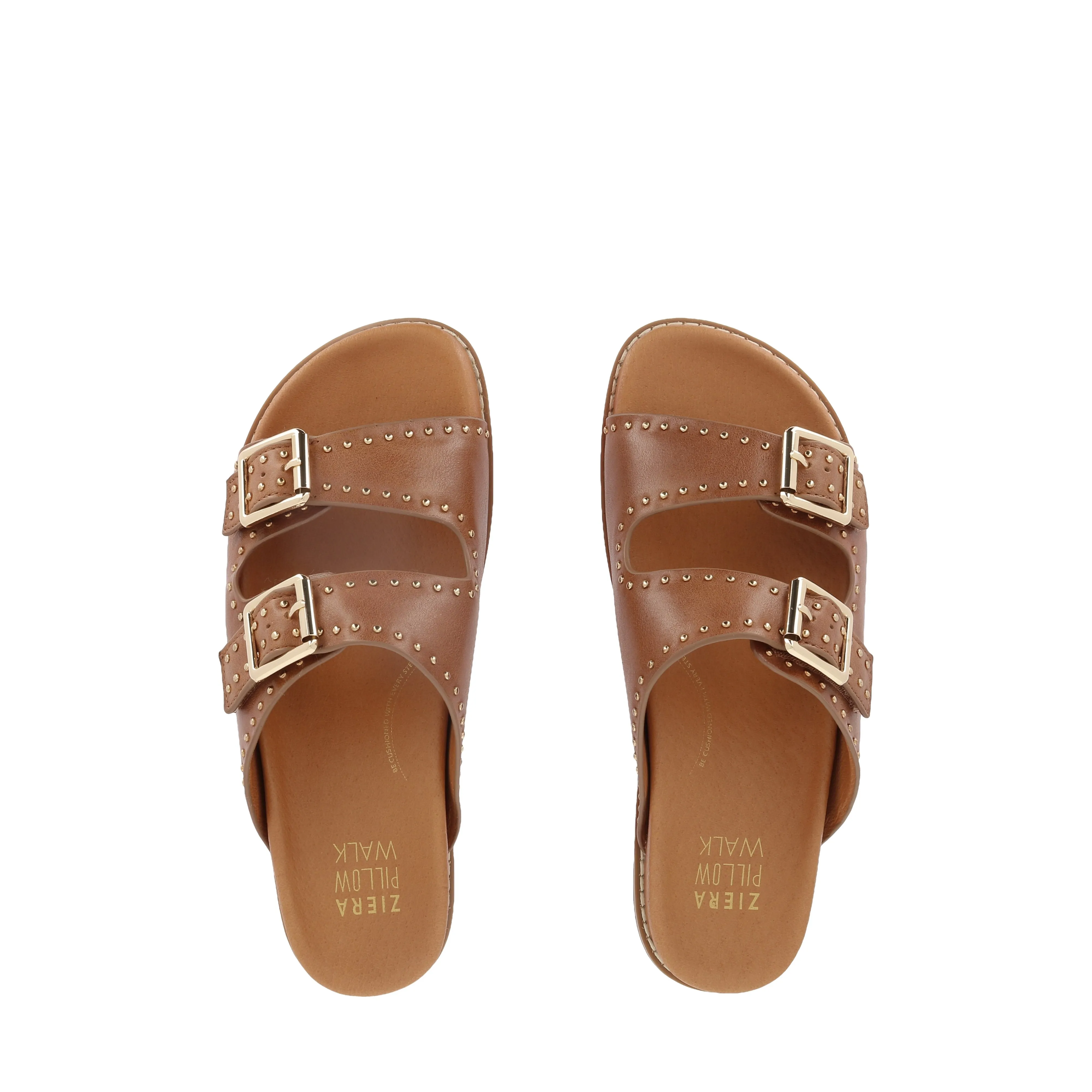 HAVRO W - TAN-PALE GOLD LEATHER Sleek