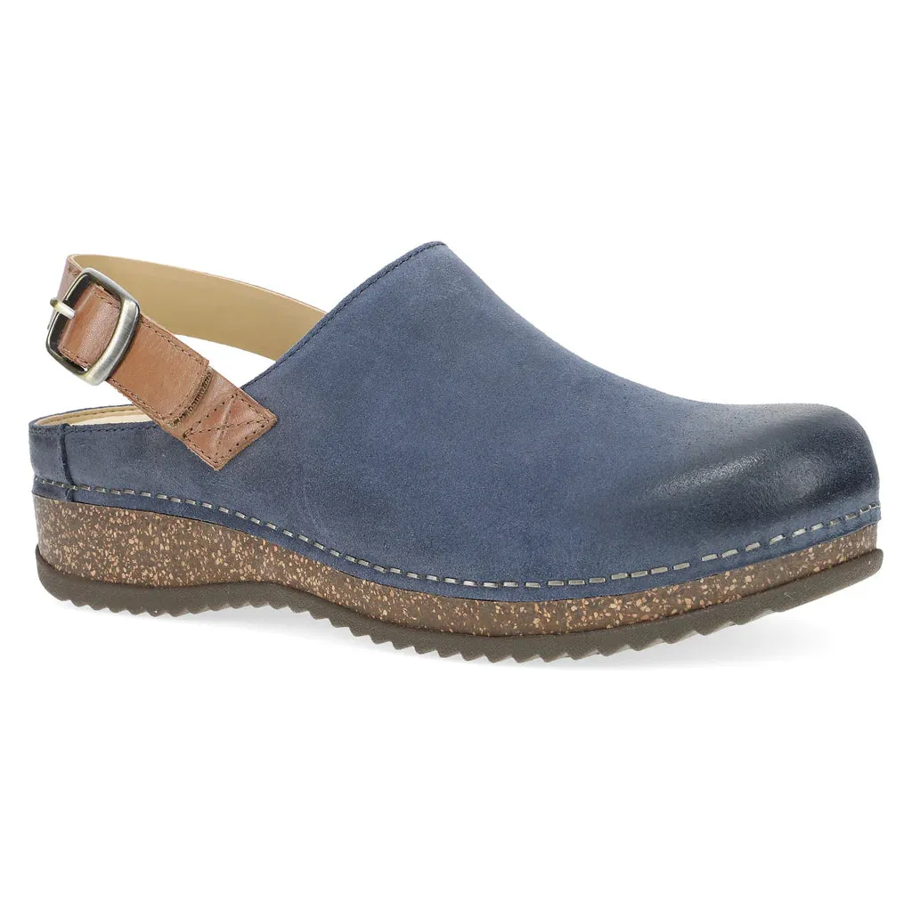 Breath Fresh Knitted Warm DANSKO MERRIN SUEDE - BLUE - 9605545300