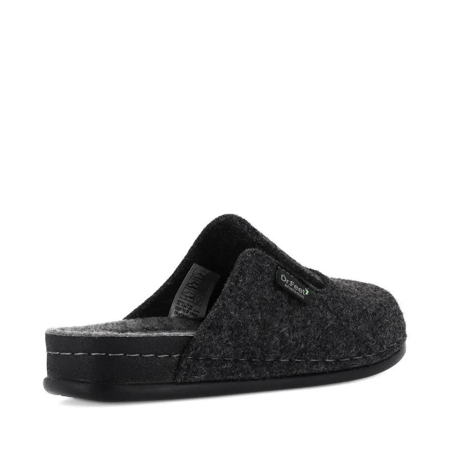 HEATH - BLACK Relaxation Sandal
