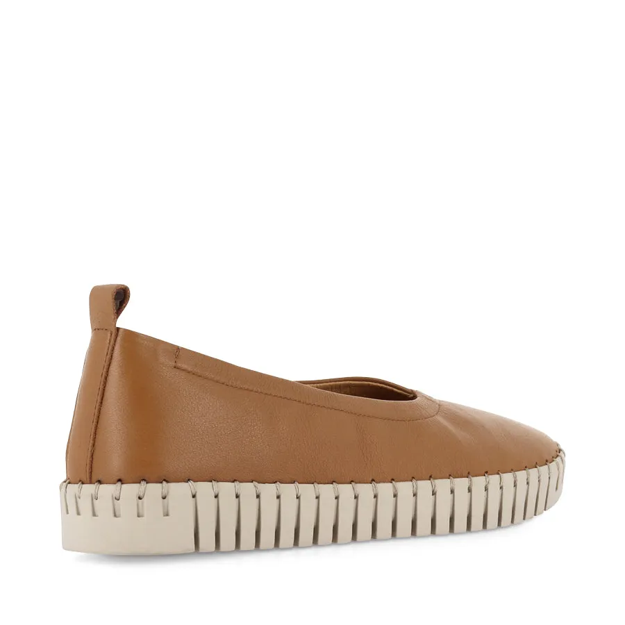 Love Step HEATON - TAN LEATHER