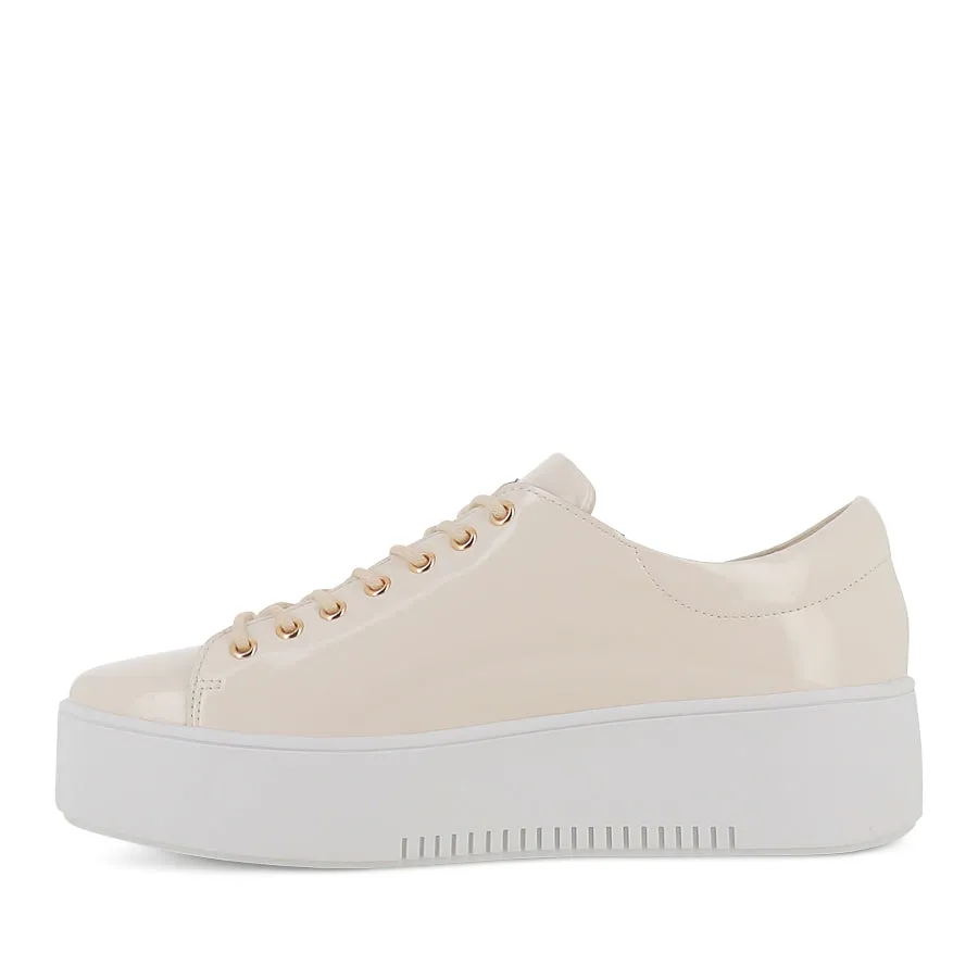 WOLFIE - IVORY PATENT LEATHER Waterproof Design
