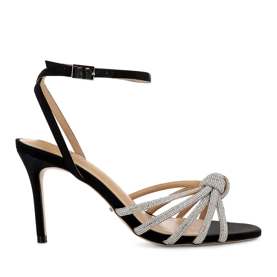Fund Mood Easy Care Footwear HELENA - BLACK SATIN