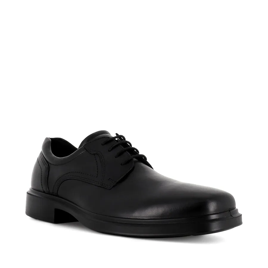 HELSINKI 2 500164 - BLACK LEATHER Support frame Easy Slip-on Footwear