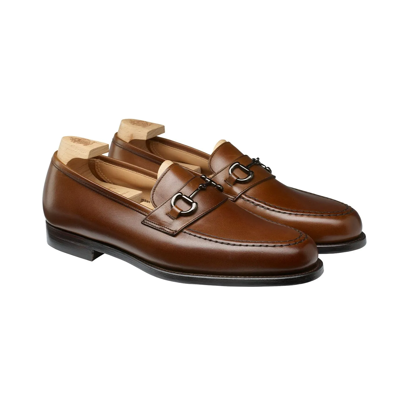 Hendon 2 Dark Brown Burnished Calf Green Lane No Lace