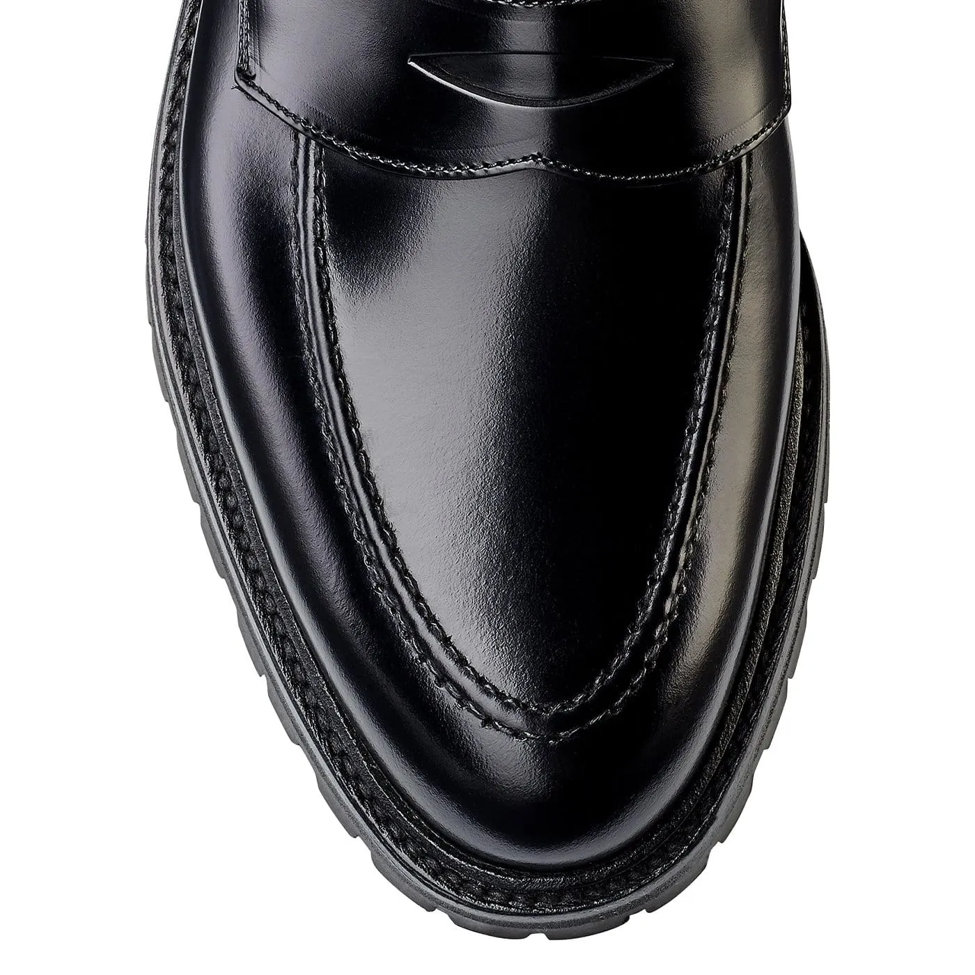 Henley 3 Black Cavalry Calf Clear Move Style Driven