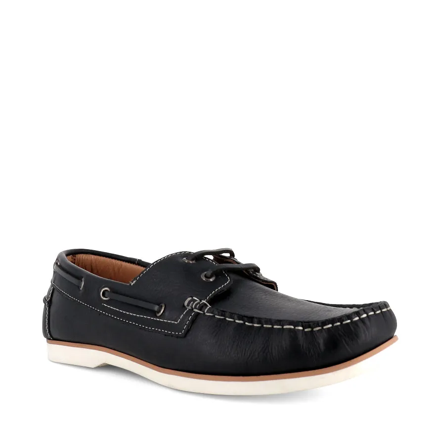 HICKSON - NAVY LEATHER City Pulse