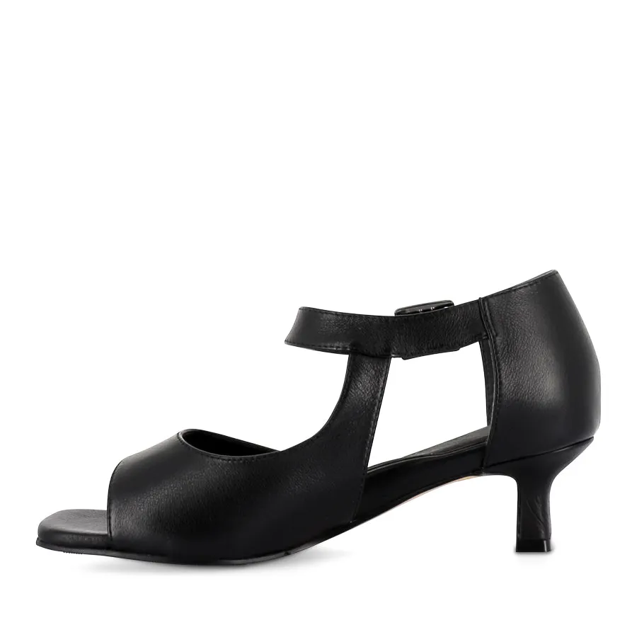 Bold Pop Easygoing Wear IRUNN W - BLACK BLACK LEATHER