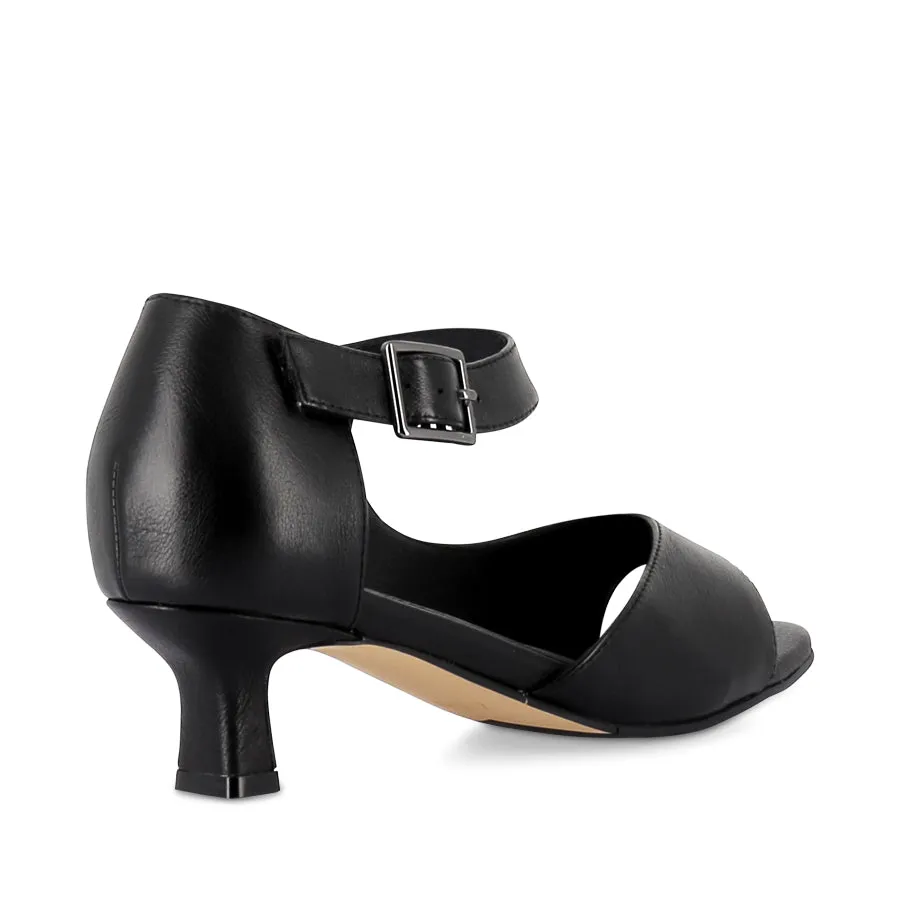 IRUNN W - BLACK BLACK LEATHER Light Step