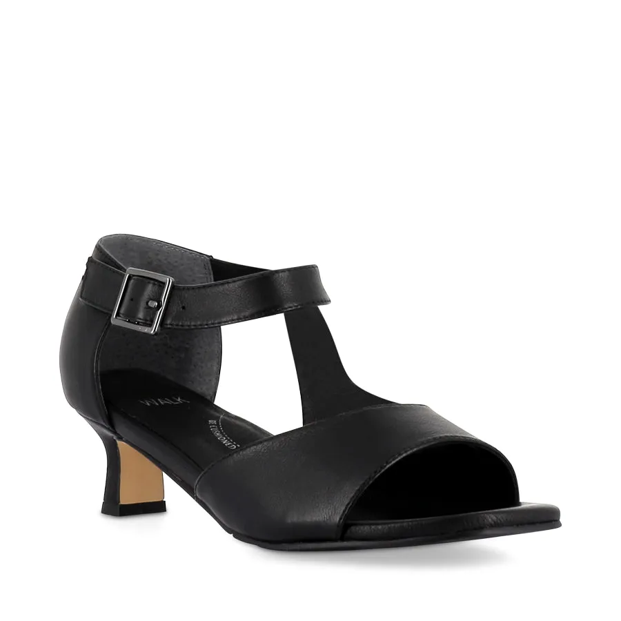 Team Meet IRUNN W - BLACK BLACK LEATHER