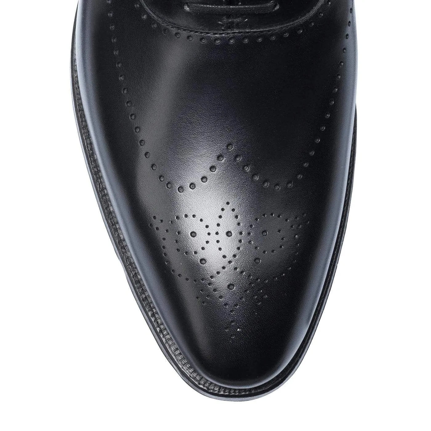 Weybridge Black Calf Full Grain Oxfords