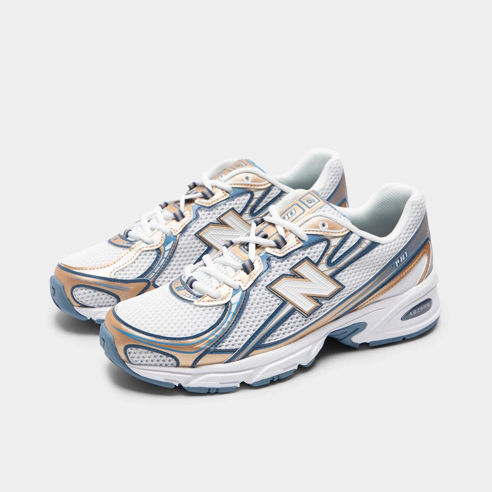 Cool Streetwear Fashion Style New Balance 740 Heron Blue / Vintage Indigo