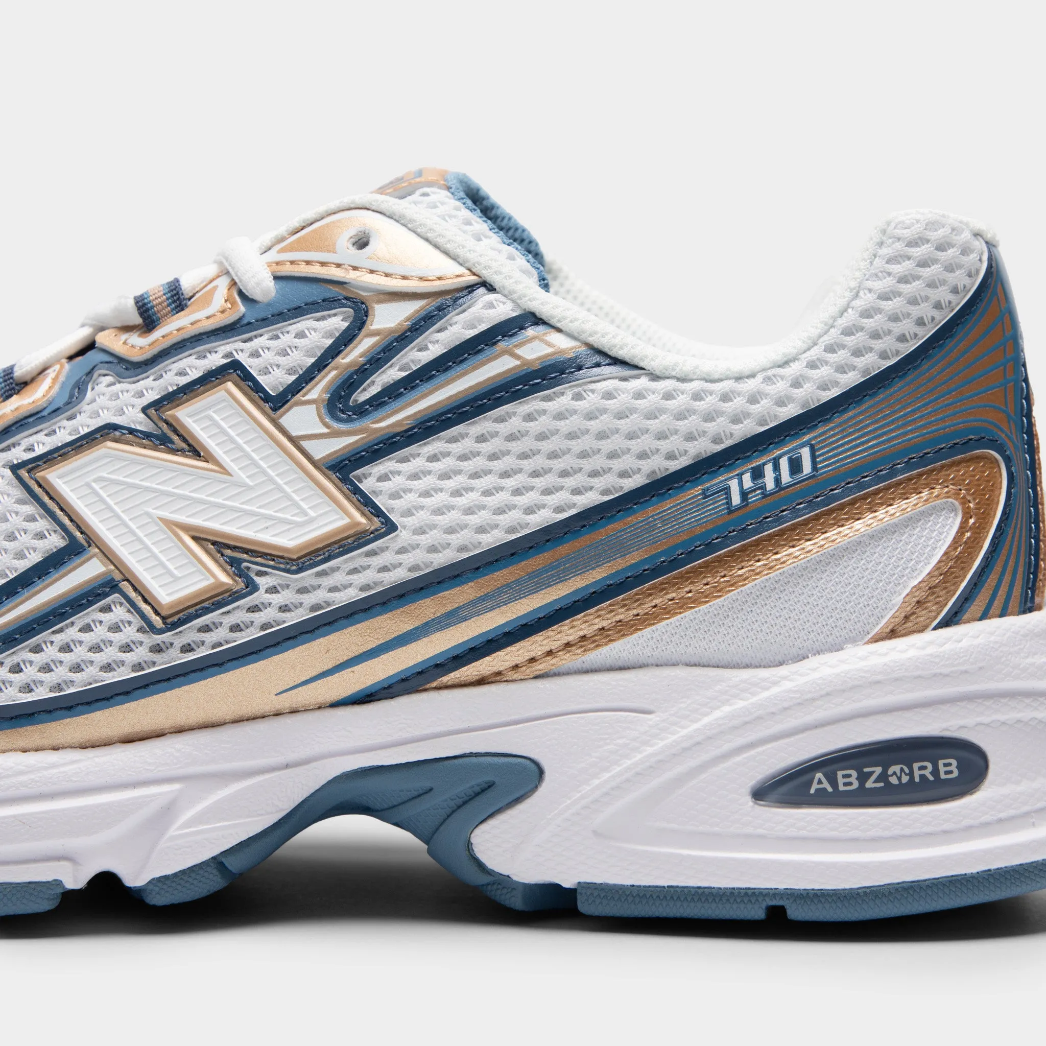 Seamless Interior Padding cool tones New Balance 740 Heron Blue / Vintage Indigo