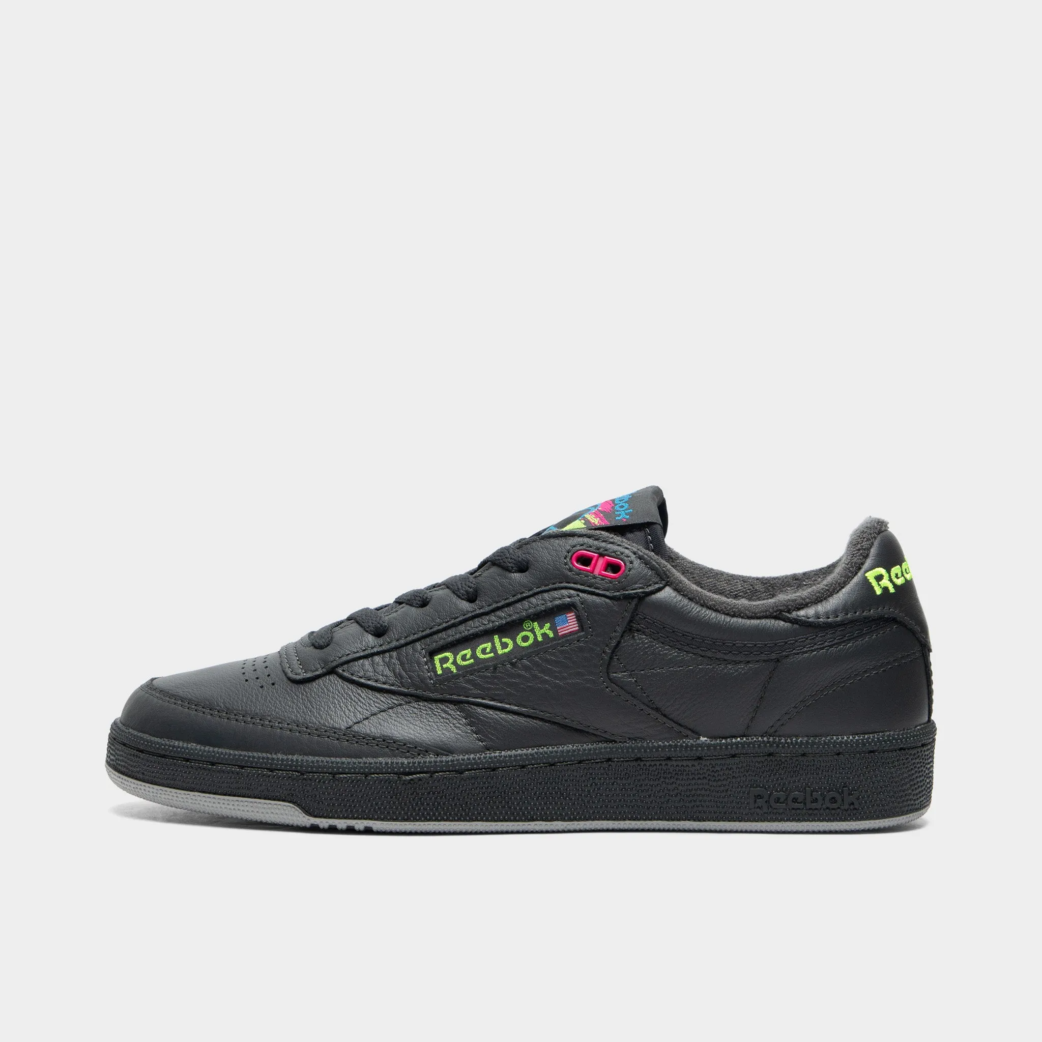 Reebok Club C Black / Volt Minimalist