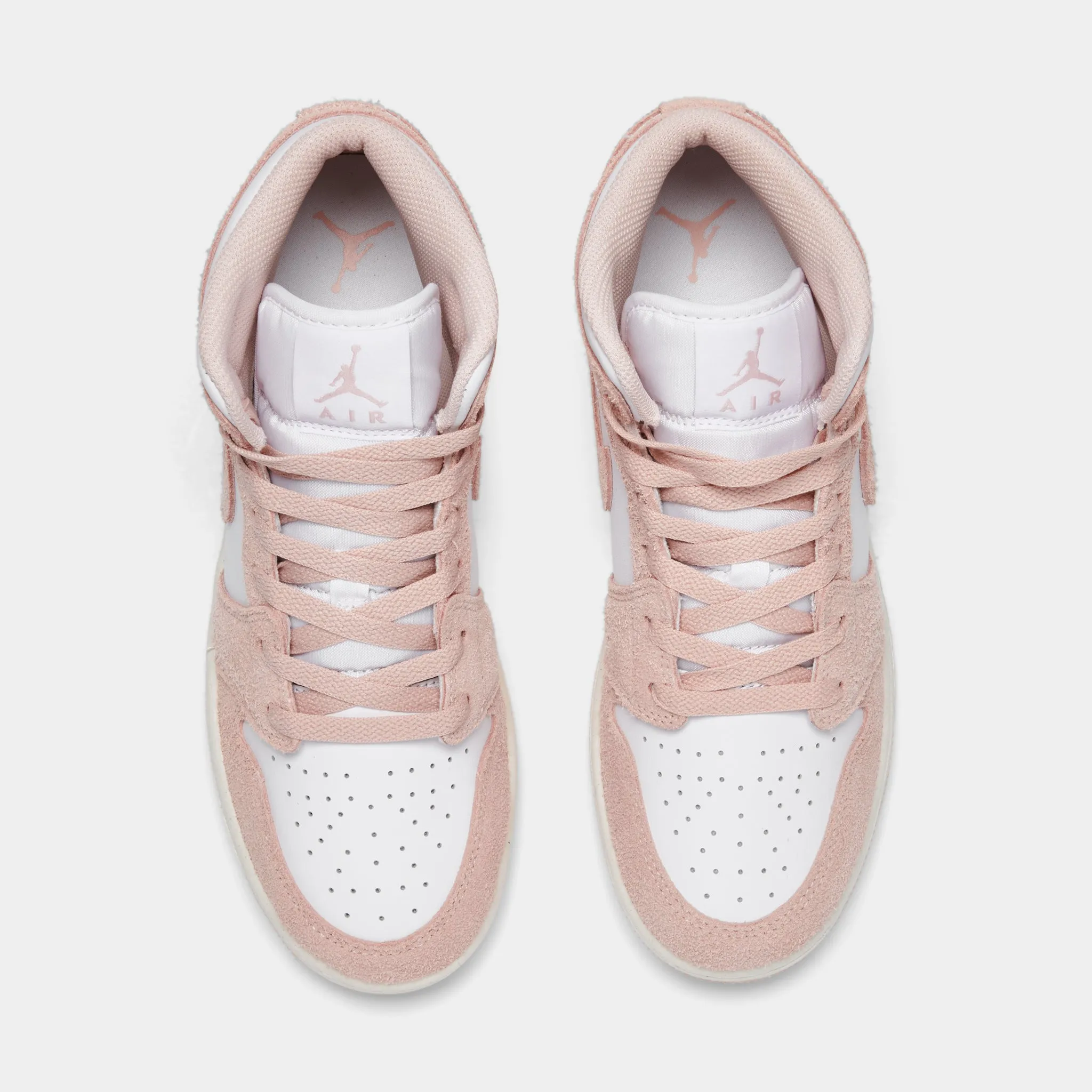 Jordan 1 Mid SE GS White / Legend Pink - Sail Multi Layer Cushion Stack Flexibility Support
