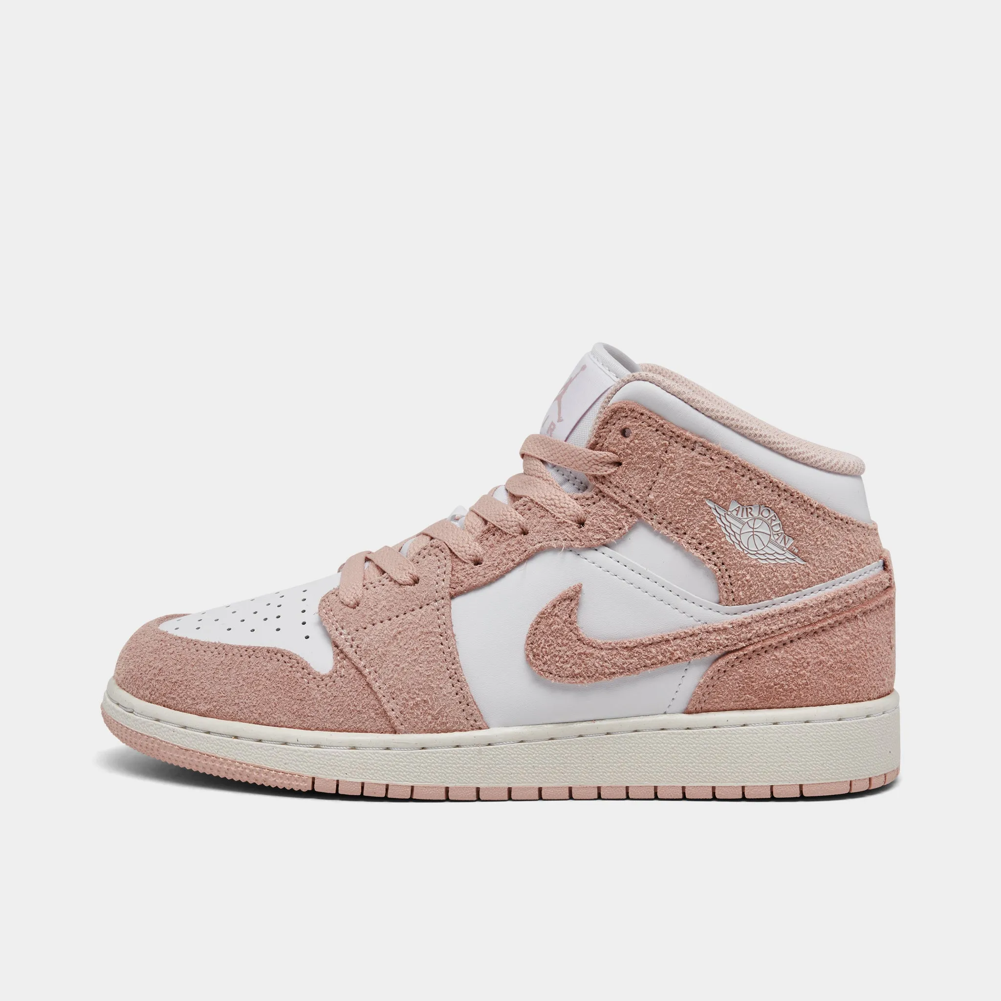 Sporty Design Comfort Grip Jordan 1 Mid SE GS White / Legend Pink - Sail