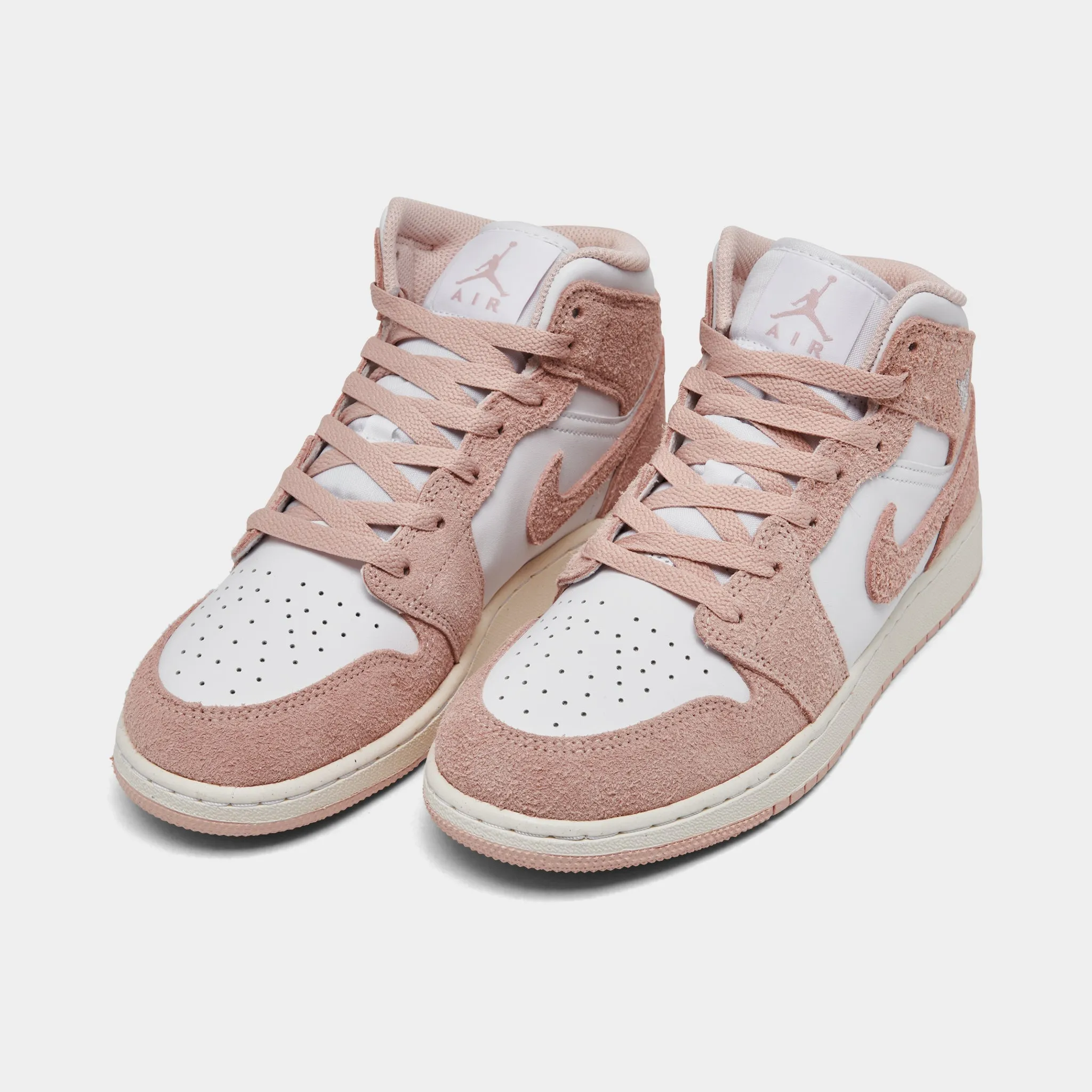 athletic style Street Power Jordan 1 Mid SE GS White / Legend Pink - Sail