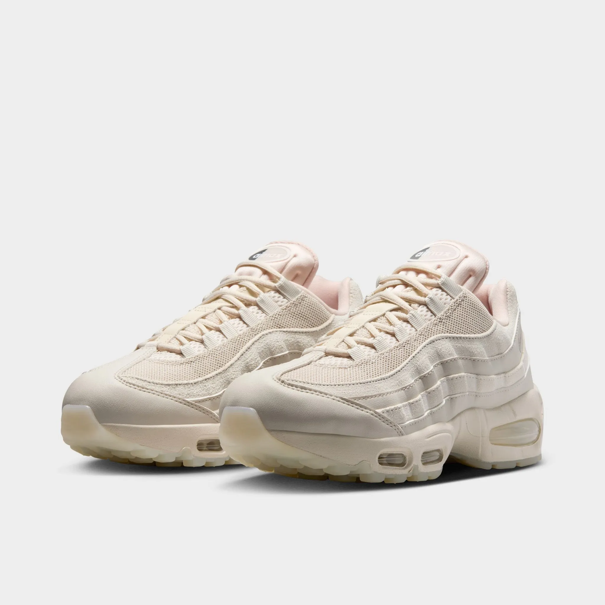Microfiber Layer Nike Women's Air Max 95 Light Orewood Brown / Phantom - Platinum Tint
