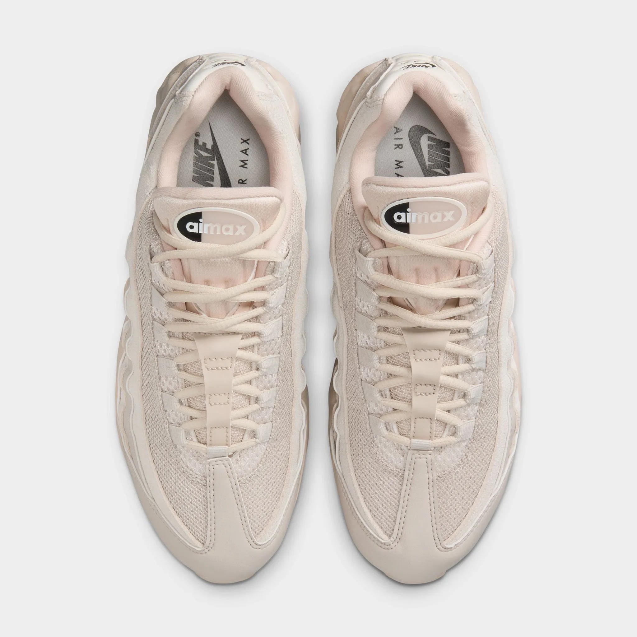 ventilation channels Daily Training Nike Women's Air Max 95 Light Orewood Brown / Phantom - Platinum Tint
