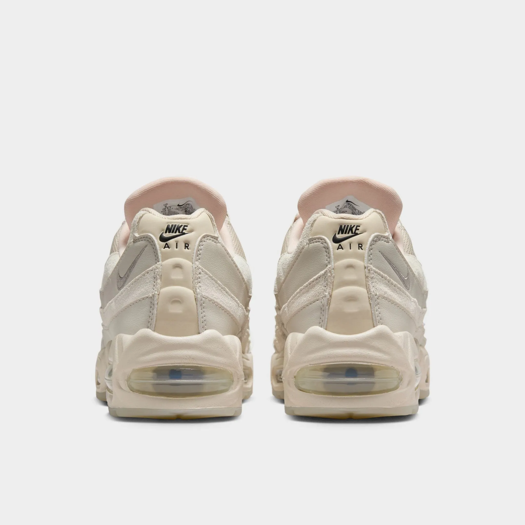 Nike Women's Air Max 95 Light Orewood Brown / Phantom - Platinum Tint Quick Workout Foam Midsole Cushioning