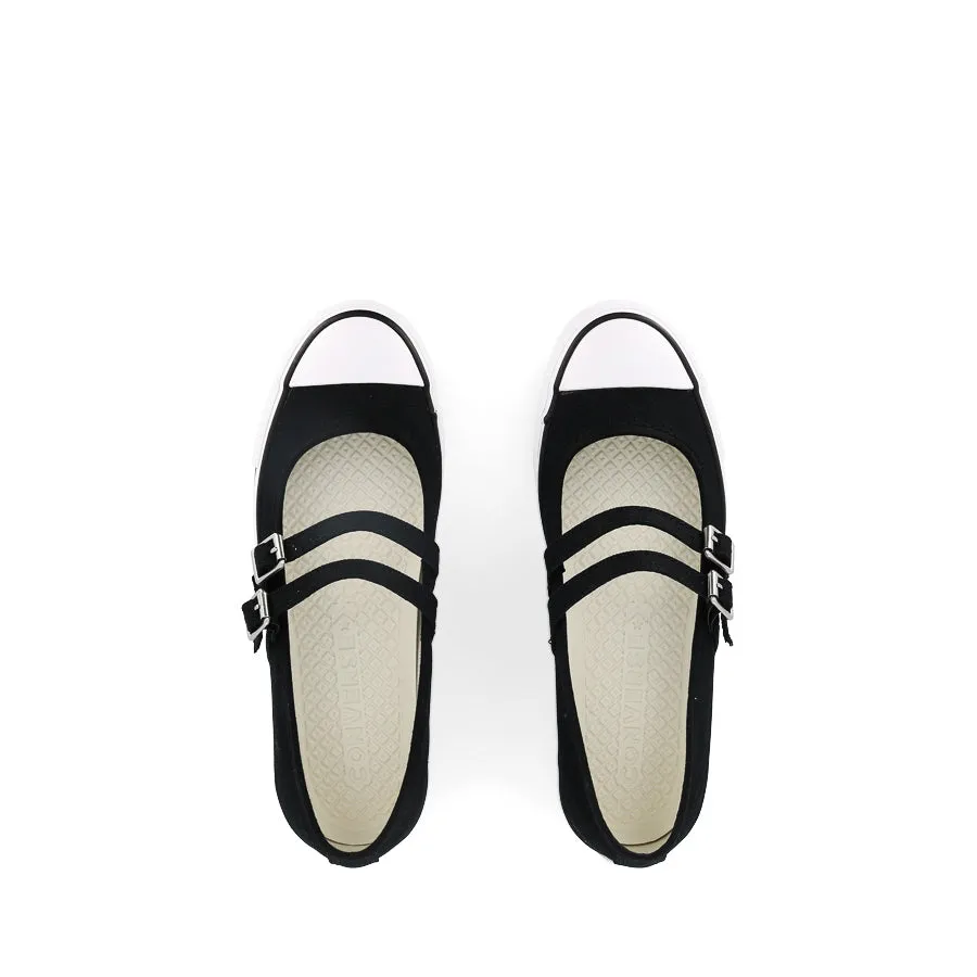 ALL STAR DAINTY MARY JANE SLIP - BLACK/EGRET/BLACK Harvest Glow