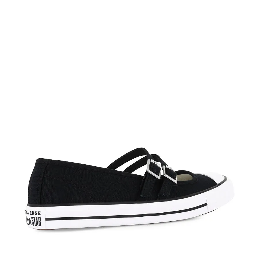 ALL STAR DAINTY MARY JANE SLIP - BLACK/EGRET/BLACK Rain Safe Photo Mode