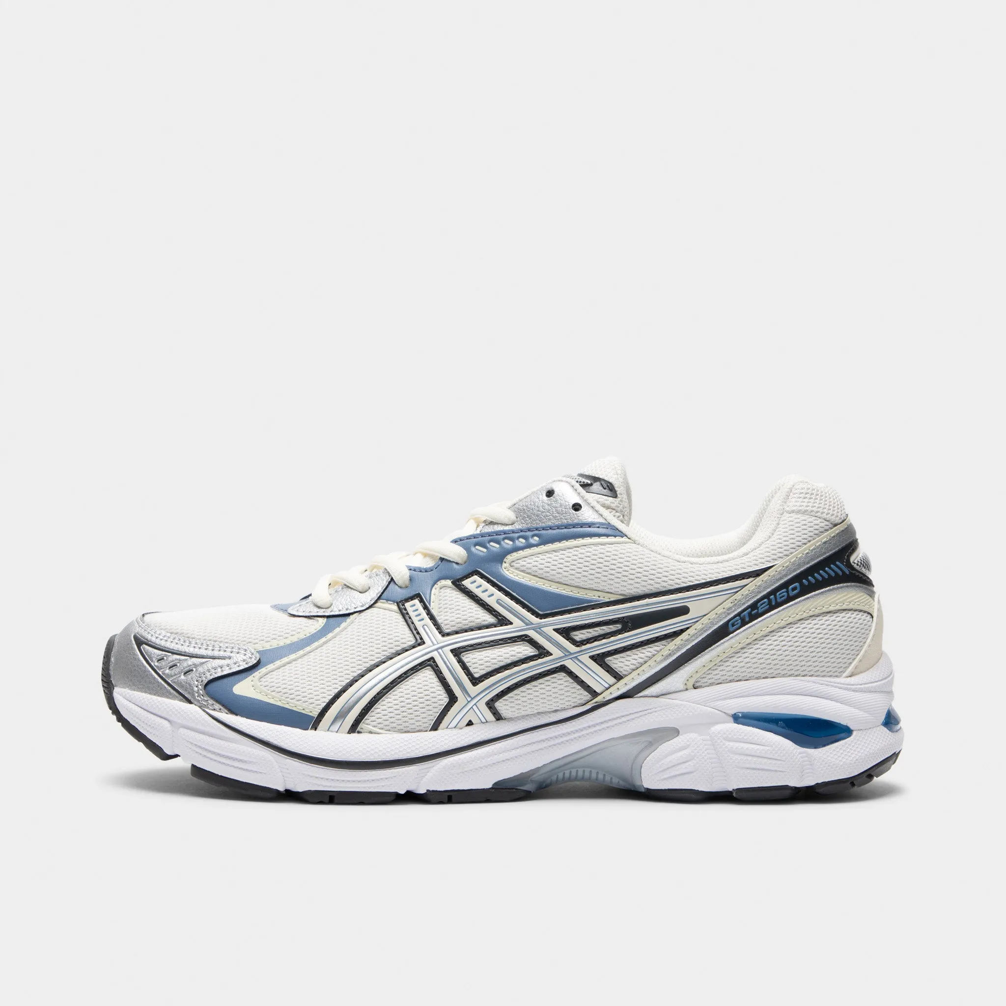 ASICS  GT-2160 Cream / Denim Blue Knit Upper Material Rockered Sole