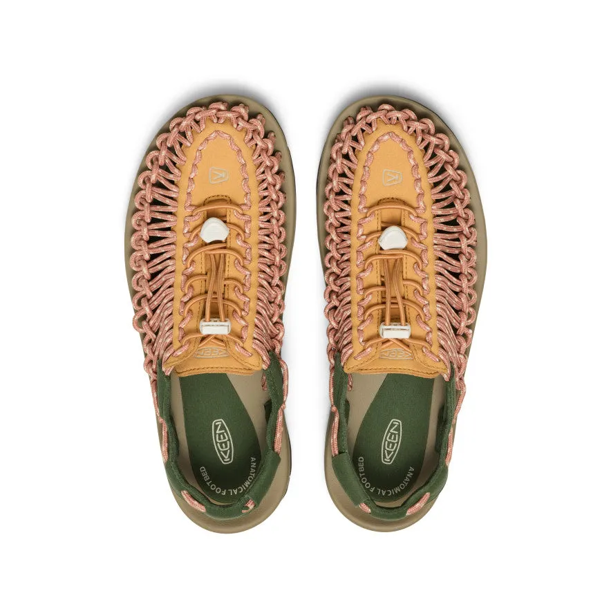 hiking - specific functions Built-in wear Men's UNEEK Sneaker  |  Oak Buff/Bronze Green